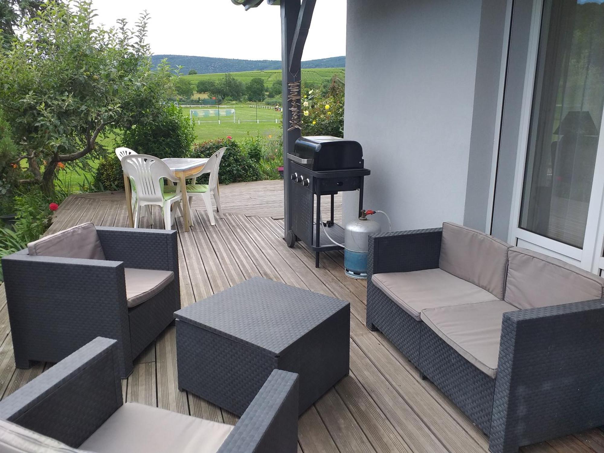 Gite Dans Vignoble Alsacien Westhalten Exterior foto